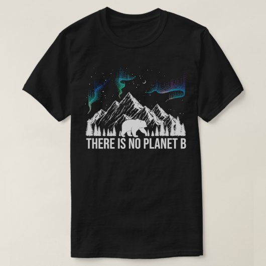 惑星Bは存在しな救い我々 Tシャツ (デザイン正面)