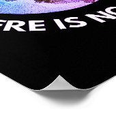 惑星B地球の紫がない ポスター (角)