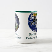 惑星B環境認識度マグカップ ツートーンマグカップ (中央)