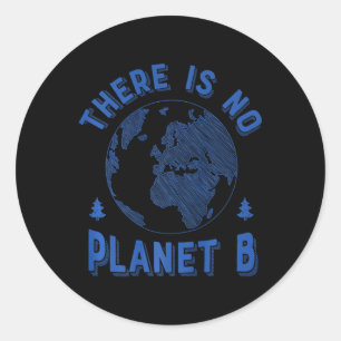 惑星B Tシャツアースデイ女性男性Eはない ラウンドシール