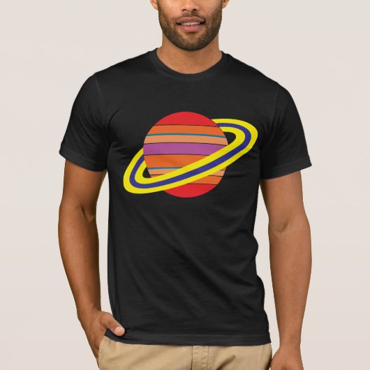惑星CMYKのTシャツ Tシャツ (正面)
