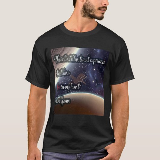 惑星Dune上の衝突 Tシャツ (正面)