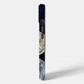 惑星Earthの象徴的なビューのイメージ比較。 Case-Mate iPhoneケース (裏面 / 左)