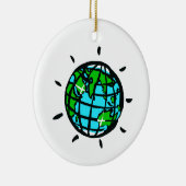 惑星EARTH -オーナメント セラミックオーナメント (右)