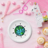 惑星EARTH – 地球の日 – 保全 – パーティー ペーパープレート (パーティー)