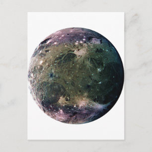 惑星JUPITERの月ガニメデ太陽の(システム)~ ポストカード