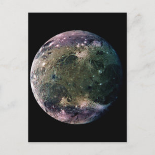 惑星JUPITERの月ガニメデ太陽の(システム)~ ポストカード