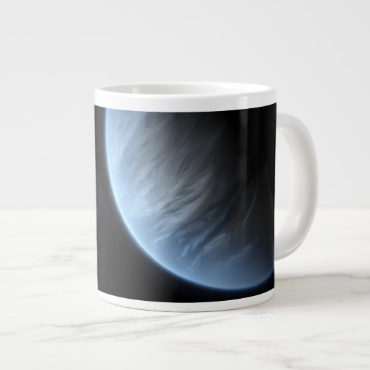 惑星K2-18b、ホスト星と付随する惑星。 ジャンボコーヒーマグカップ (正面右)