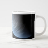 惑星K2-18b、ホスト星と付随する惑星。 ジャンボコーヒーマグカップ (右)