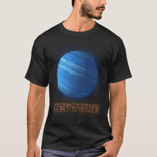惑星Neptune惑星カラー.V1 Tシャツ