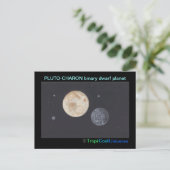 惑星PLUTOはがき ポストカード (スタンド正面)