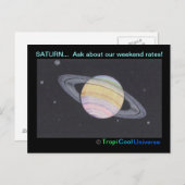 惑星SATURNはがき ポストカード (正面/裏面)