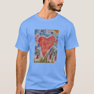 惑星Tシャツハート Tシャツ