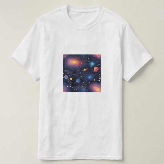 惑星Tシャツ Tシャツ (デザイン正面)