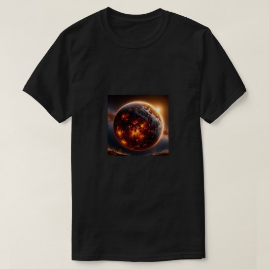 惑星Tシャツ Tシャツ (デザイン正面)