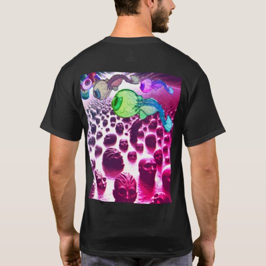 惑星X Tシャツ (裏面)