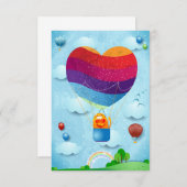 惚れたのは内々に招かれる 招待状 (正面/裏面)