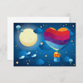 惚れたのは内々に招かれる 招待状 (正面/裏面)