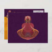 惚れ薬のボトルのフラクタルのエリクシル ポストカード (正面/裏面)