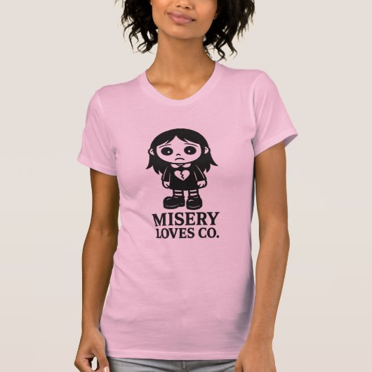 惨めな娘 Tシャツ (正面)