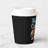 惨めな子どものいない猫の女性 紙コップ (右)