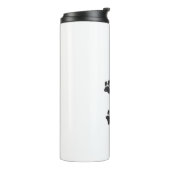 惨めな犬の足のトラック タンブラー (回転左)