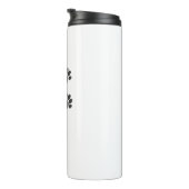 惨めな犬の足のトラック タンブラー (回転右)