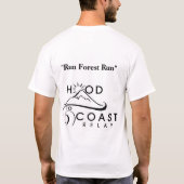 惰走するフード Tシャツ (裏面)