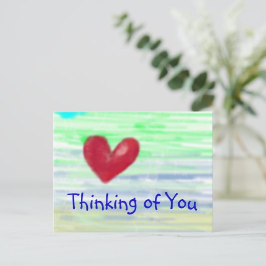 想いやり ポストカード (スタンド正面)