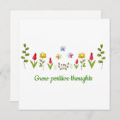 想いを前向き育てる (正面/裏面)