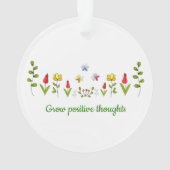 想いを前向き育てる オーナメント (裏面)