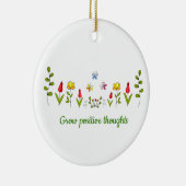 想いを前向き育てる セラミックオーナメント (右)