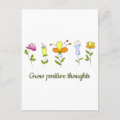 想いを前向き育てる ポストカード (正面)