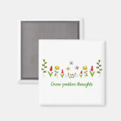 想いを前向き育てる マグネット (正面/裏面)