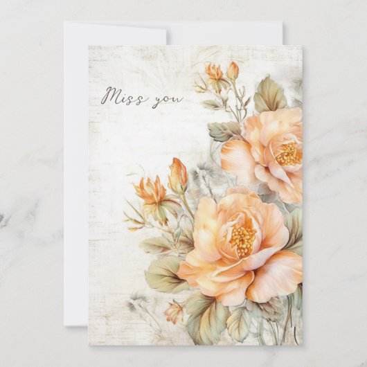 想い出のカード 招待状 (正面)