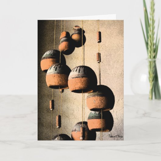 想い出のスパイラル クレイワインドチャイム 静物 カード (正面)