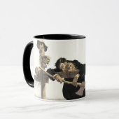 想い出の品の覆いのマグ マグカップ (正面左)