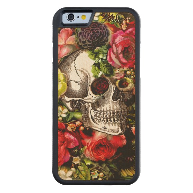 想い出の品木箱 CarvedウッドiPhoneケース (裏面)