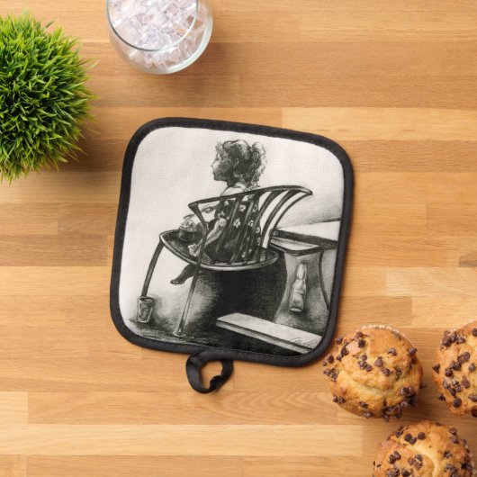 想像が現実を駆り立てる 鍋敷き (トップダウン)