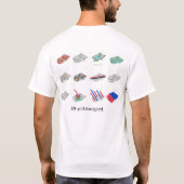 想像された都市#2 Tシャツ (裏面)
