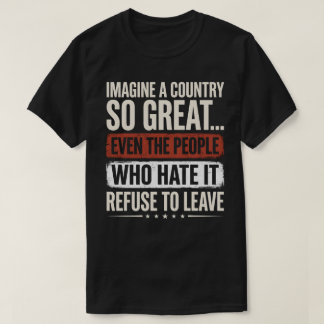 想像してみて。こんな国を、、、 Tシャツ
