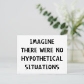 想像してみて ポストカード (スタンド正面)