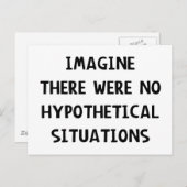 想像してみて ポストカード (正面/裏面)