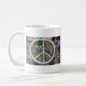 想像して下さい コーヒーマグカップ (左)