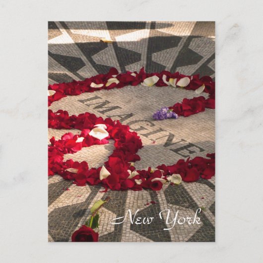 想像して下さい ポストカード (正面)