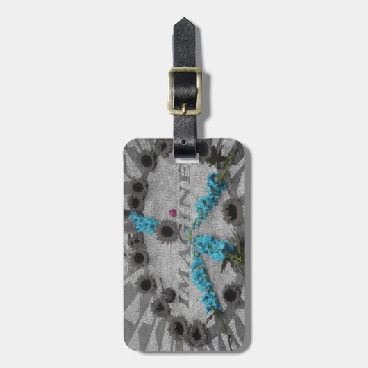 想像して下さい ラゲッジタグ (正面縦)