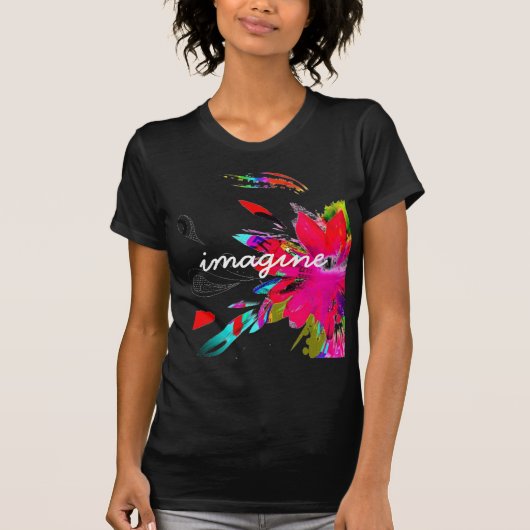 想像して下さい Tシャツ (正面)