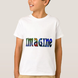 想像して下さい Tシャツ
