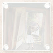 想像で失った得ること間読本 ガラスコースター (裏面)