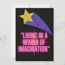 想像の世界で暮らす